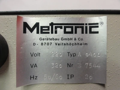 USED METRONIC 245000-01/00