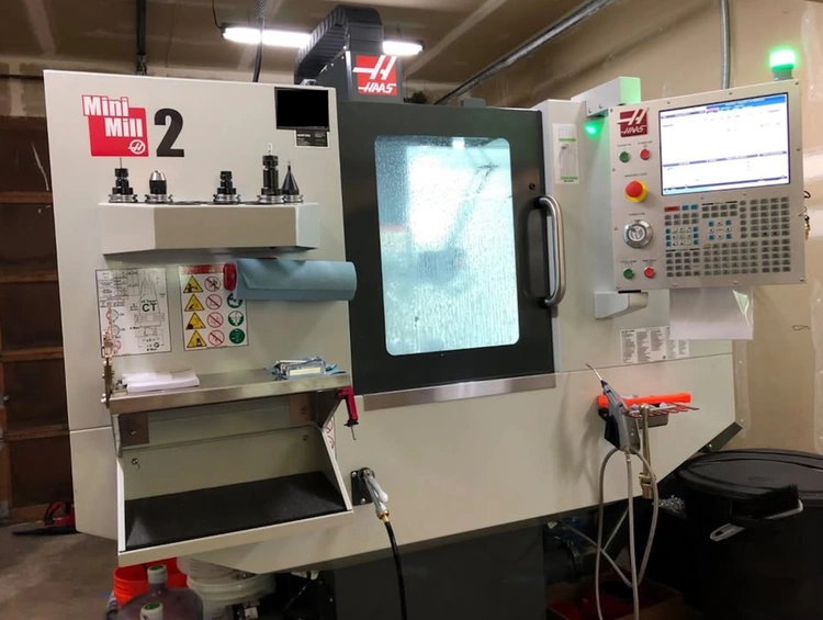Used 2019 HAAS Mini Mill 2 Vertical Machining Centers Ohio US | Toolquip, Inc. #887376