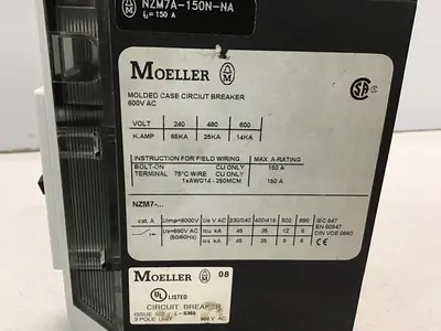 USED MOELLER NZM7A-150N-NA