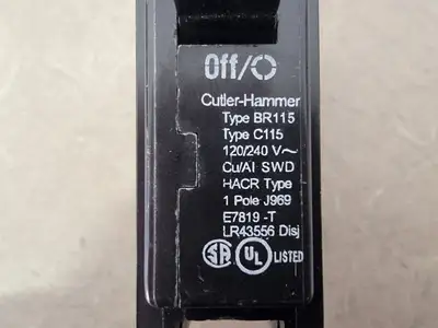 USED CUTLER-HAMMER BR115