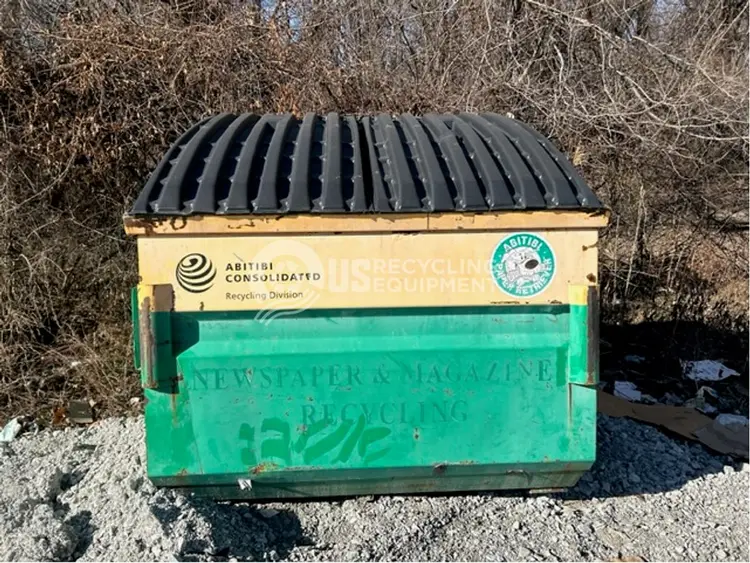 Used WASTEQUIP FOUR HUNDRED (400) 7 YARD FRONT LOAD CONTAINERS Misc Recycling Illinois US | US Recycling Equipment #789530