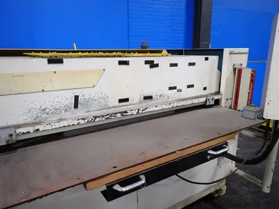 Used SAMCO STRONG 1708 Power Squaring Shears (Inch) Ohio US | HGR 24 #1288658