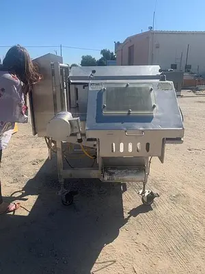 Slicer, Meat, Heinzen, S/st, 12" Slicing Area, 5-Blade #A744159