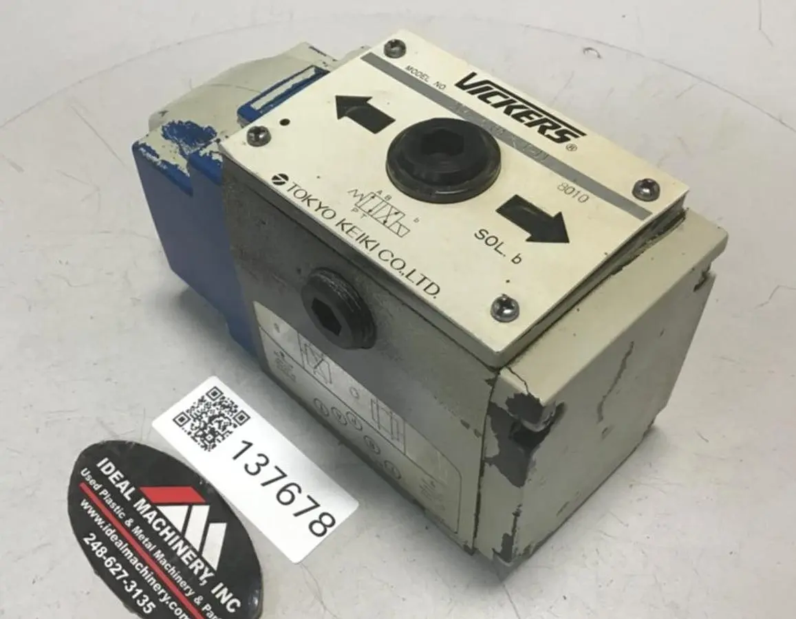 Used SPERRY VICKERS DG4S50AWT11 Valves/Fittings Michigan US | Ideal Machinery #1285119