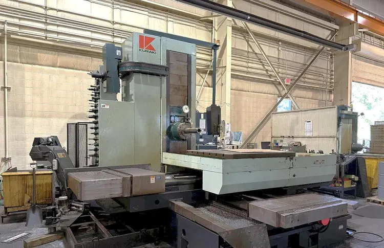 Used 1999 KURAKI KBT-11WA CNC TABLE TYPE HORIZONTAL BORING MILLA Horizontal Table Type Boring Mills Ohio US | ABL Technology LLC #1406753