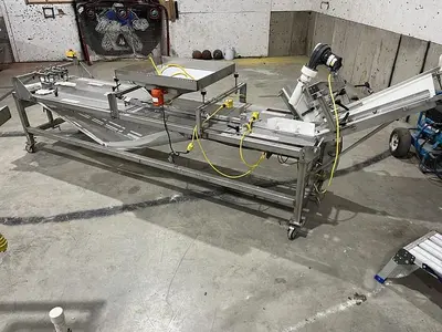 USED WECO / WEIGHRIGHT / A&B BERRYTEK TWO-VIEW COLOR/SOFT SORTER