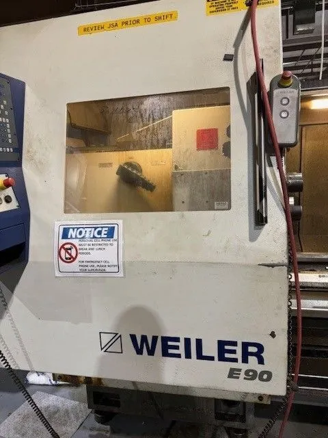 Used 2008 WEILER E90 CNC Lathes Alberta CA | Merchant Machine Tools Inc #1174993