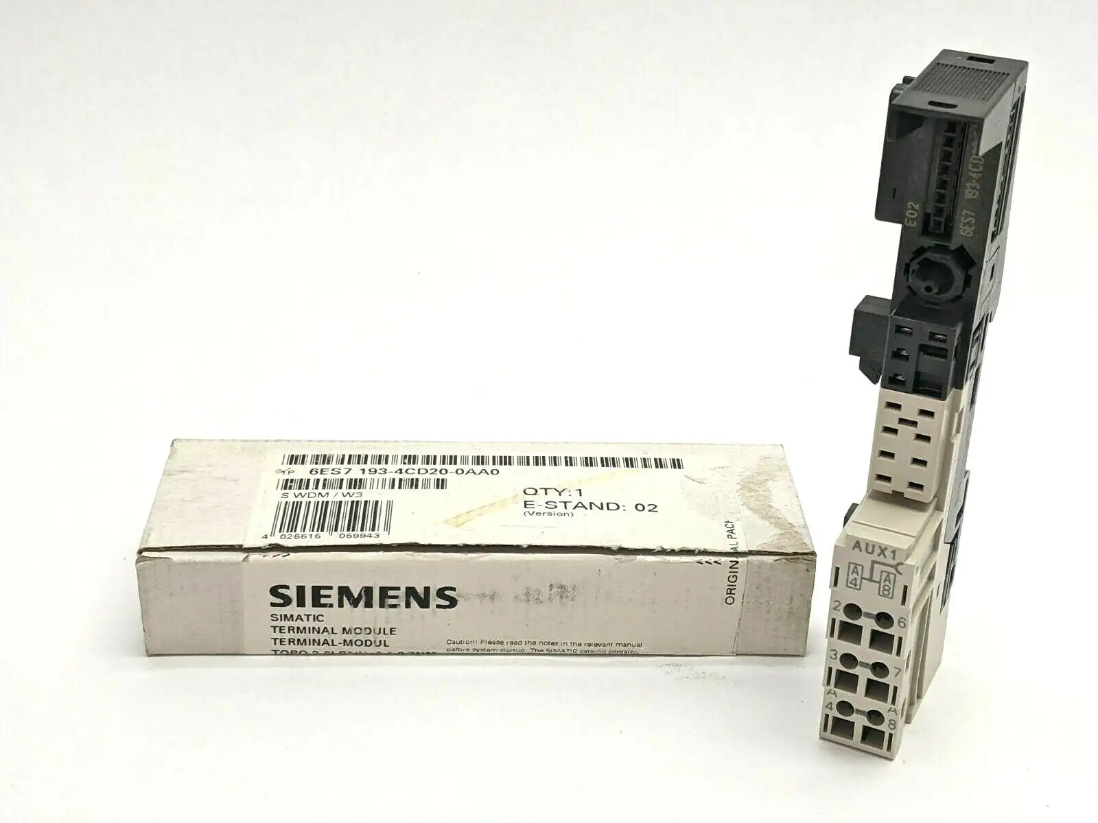 6ES7 193-4CD20-0AA0 | Siemens  SIMATIC DP Terminal Module TM-P15S23-A0 for ET 200S - New Other