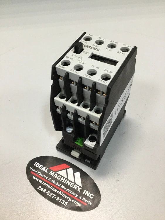 Used SIEMENS 3TH4262-0A PLC Contactors | Ideal Machinery #619935