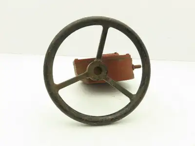 Durco MY40 Valve Actuator Manual Handwheel Gear Operator 22x27mm Bore