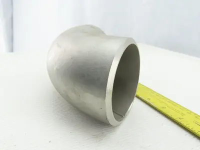 Enlin A/SA403 WP-W M9JQ 3" Butt Weld Stainless Steel 90° Elbow