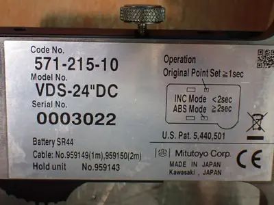 USED MITUTOYO 57121510
