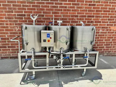 Stainless Steel 3 Stage Tank Transfer System w/ 1 HP Pump, VFD