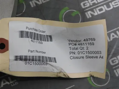 Unbranded A4 Closure Sleeve 01C1500003 O.D. 11" Bore 7" - 7.550" 3.312" Thru New