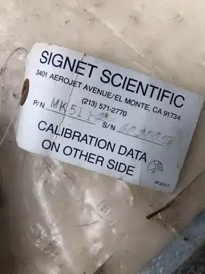 Signet Scientific MK511 Flo-Limit Detector / Controller 18GPM 1/2″
