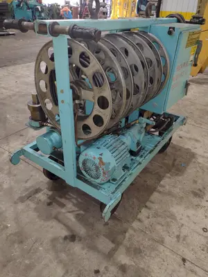 40 TON MODERN HYDRAULICS 4 CYLINDER PORTABLE HYDRAULIC DIE SETTING & SEPARATING SYSTEM: STOCK #23775