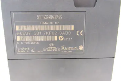 NEW SIEMENS 6ES7 331-7KF02-0AB0 INPUT MODULE 6ES73317KF020AB0