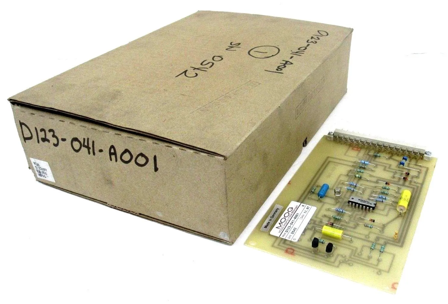 NEW MOOG D123-041-A001 AMP CARD D123041A001