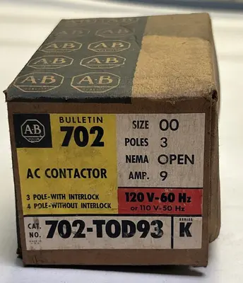 Used ALLEN-BRADLEY 702-TOD93 PLC Contactors Ohio US | Surplus Asset Holdings #1237422