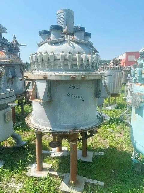 Used DE DIETRICH 100 GALLON Reactors New Jersey US | Perry Equipment #119310