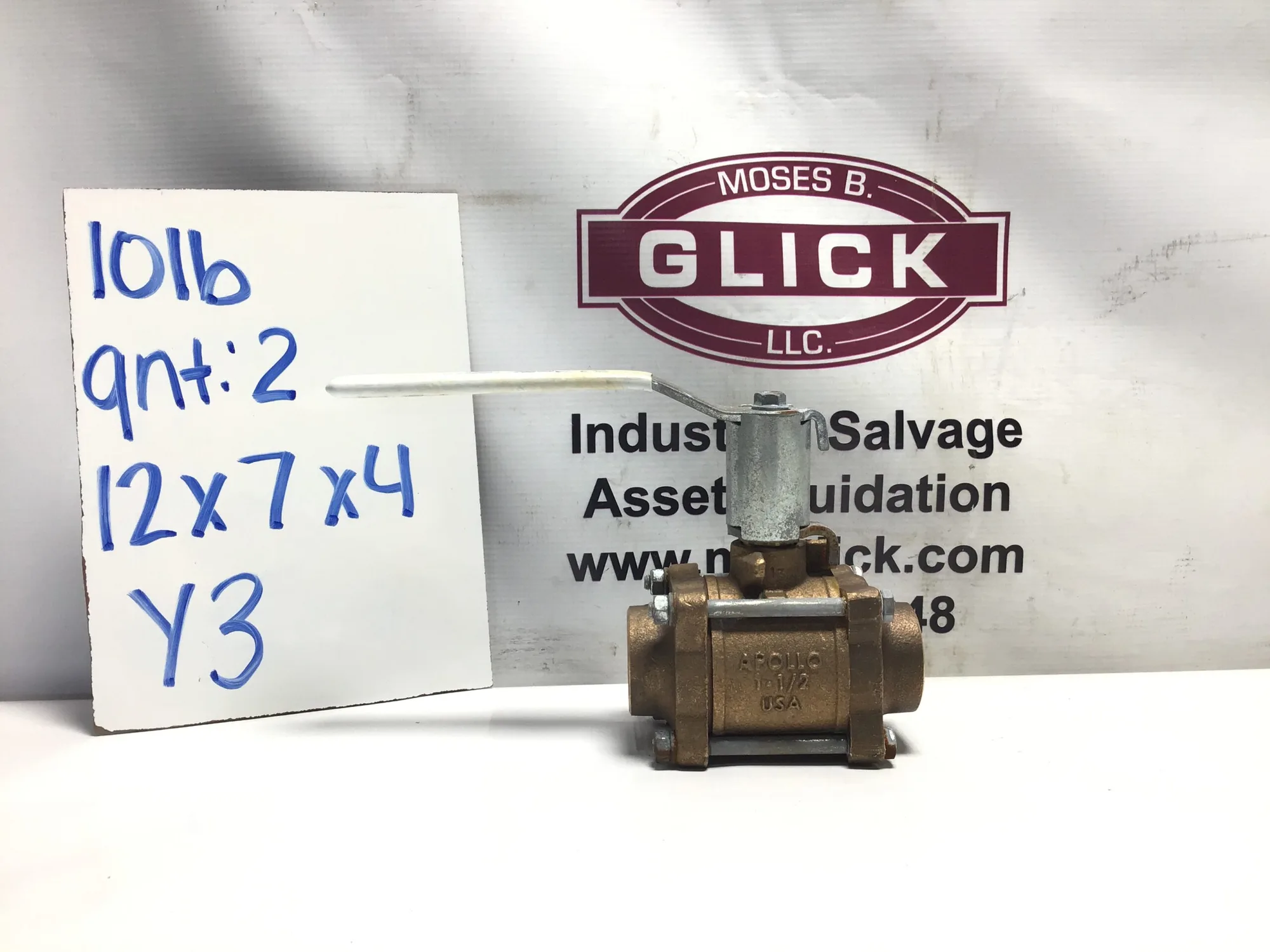 Apollo 82LF-207-04 1-1/2″ Bronze Threaded Ball Valve 600 CWP