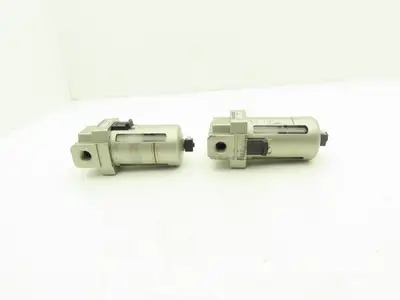 SMC AF4000 Pneumatic Air Filter 1.0MPa 145PSI Max 3/8" NPT Lot of 2