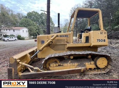 Used 1985 DEERE 750B Bulldozers North Carolina US | Proxy Equipment #1378358