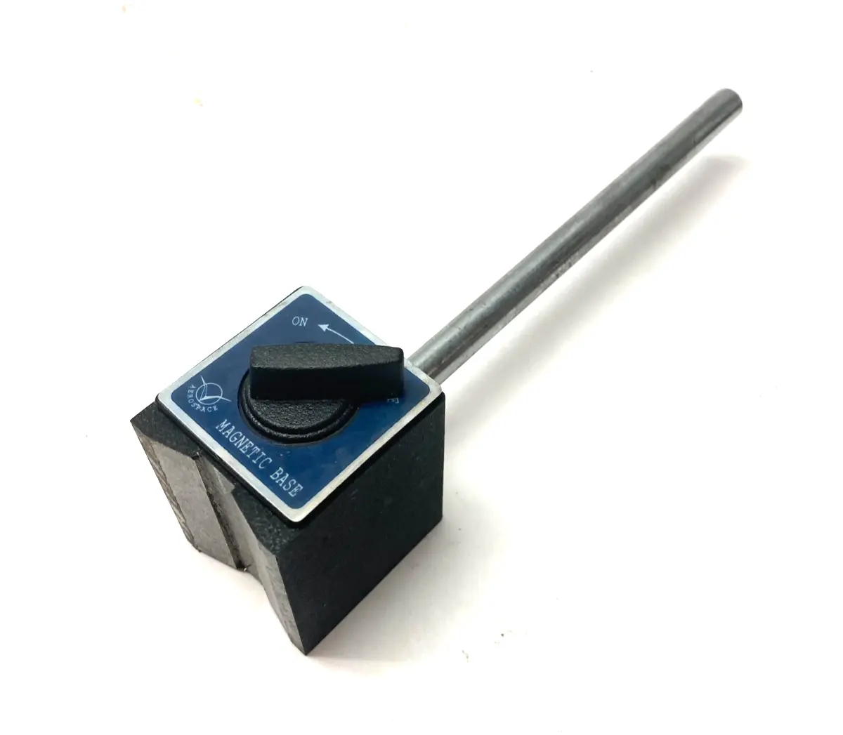 Aerospace Magnetic Base Test Tool/Indicator Holder 7" Post, 9" Overall Height - Used