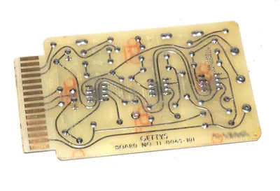 NEW GETTYS 11-0065-04 PC BOARD 11006504