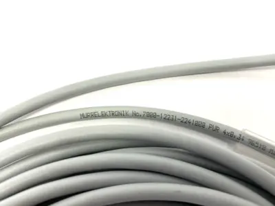 Murrelektronik 7000-12231-2241000 Single-Ended Cable M12 F Connector CUT TO 9m - Used