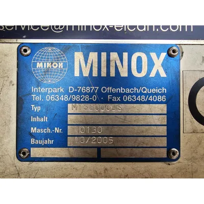 USED MINOX MTS2000DS