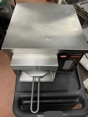 Used Hatco Used Hatco Thermo Food Finisher Warmer Melter Toaster TF-2010 220V Salamanders & Cheese Melters Illinois US | Falcon Restaurant Supply #1376192