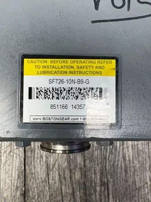 Boston Gear SF726-10N-B9-G Gearboxes & Speed Reducers | ESS Industrial Equipment Sales (10)