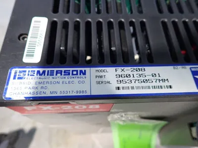 Used EMERSON FX208 Servo Drives Ohio US | HGR 24 #878561