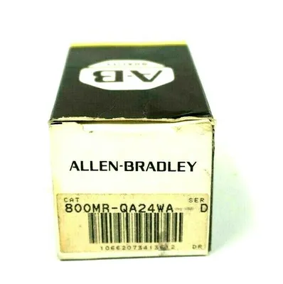 NEW ALLEN BRADLEY 800MR-QA24WA PUSH BUTTON SER.D 800MRQA24WA