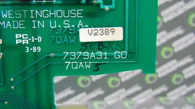 Westinghouse 7379A31G05 Ovation Analog Input Card 7QAW5 Sub. KK Used