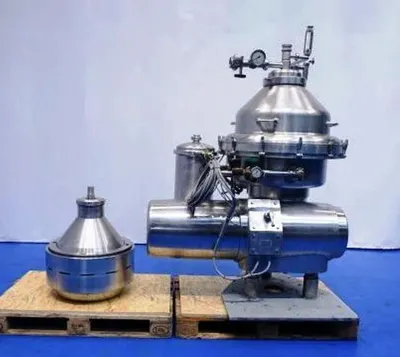 Alfa-Laval MRPX 214 TGV-44 warm milk separator, 316SS.