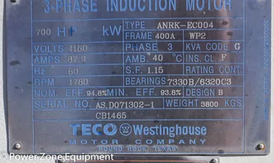 NEW TECO WESTINGHOUSE -