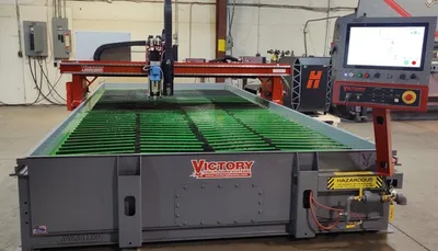 USED VICTORY 8’X20′ XPR VWI HYPERTHERM