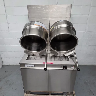 Cleveland Brand New Steam Tilt Kettles Model 36GMK1010300 # 1456