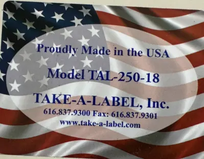 NEW TAKE-A-LABEL TAL-250