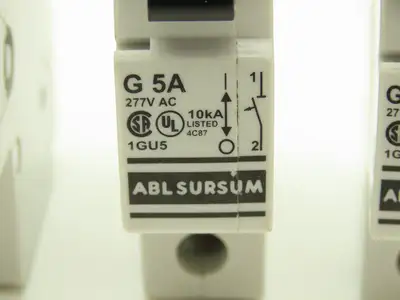 ABL Sersum 1GU5 G 5A  277VAC Manual Motor Controller 1 Pole Lot of 4