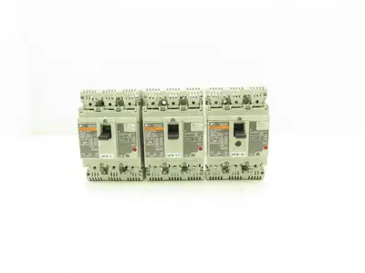 Fuji BW50RAGU-3P020 3-Pole Auto Circuit Breaker 20A 500V 3Ph Molded Case