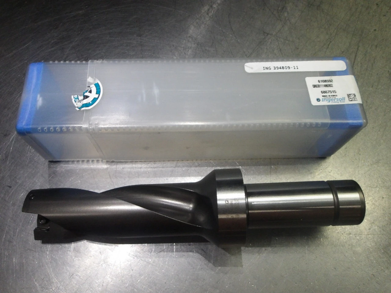 Ingersoll 1.5" Coolant Thru 3xD Drill 1.25" Shank QR0381114N6R02 (LOC2250)
