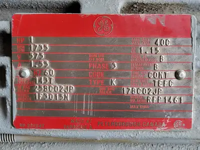 USED GENERAL ELECTRIC 1F3015N
