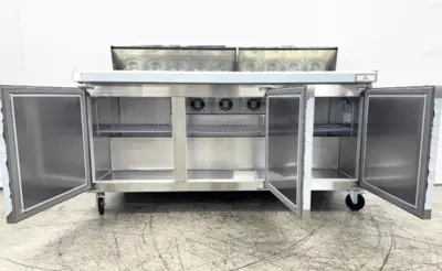 171-0014 Sandwich Prep Cooler-Self Contained
