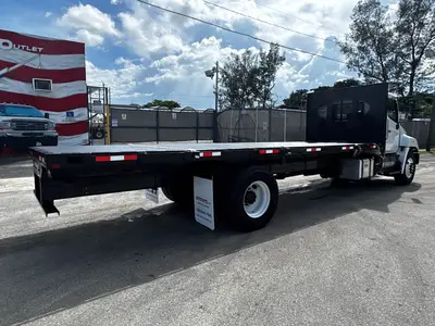 Used 2020 HINO 268 Flatbed Trucks Florida US | Truck and Van Outlet #1509160