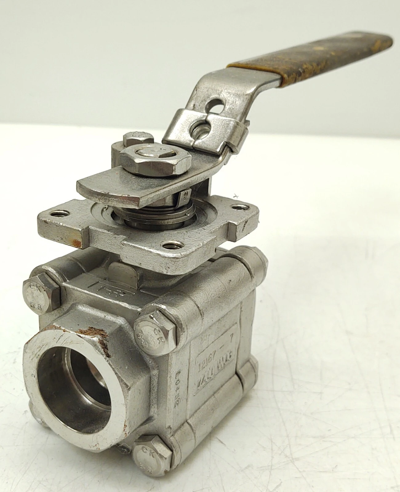 🔥 Flow-Tek STAINLESS BALL VALVE 1" FP WELD SOCKET CF8M 2200 CWP
