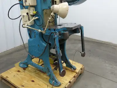 L&J No 3 Mechanical OBI Punch Press 22 Ton 2" Stroke 6-1/2" Throat 2Hp 3Ph