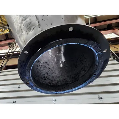Used 28" Diameter Mild Steel Cyclone Separator